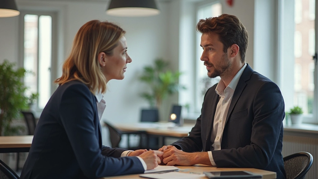 Professionele mentoring en begeleiding in actie met twee professionals