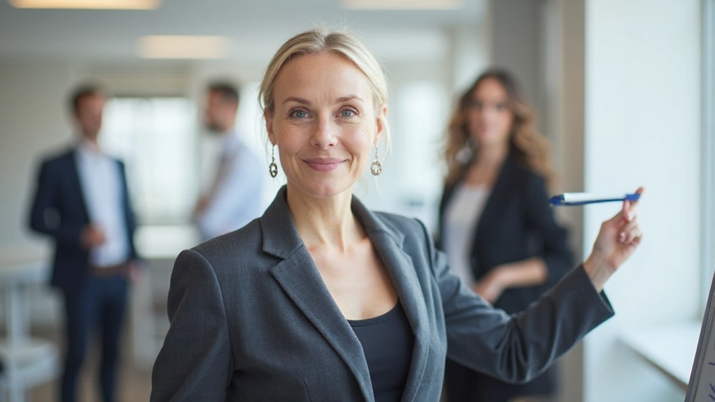 Teamleden brainstormen met sticky notes op whiteboard, visualiseren doelen en actieplannen