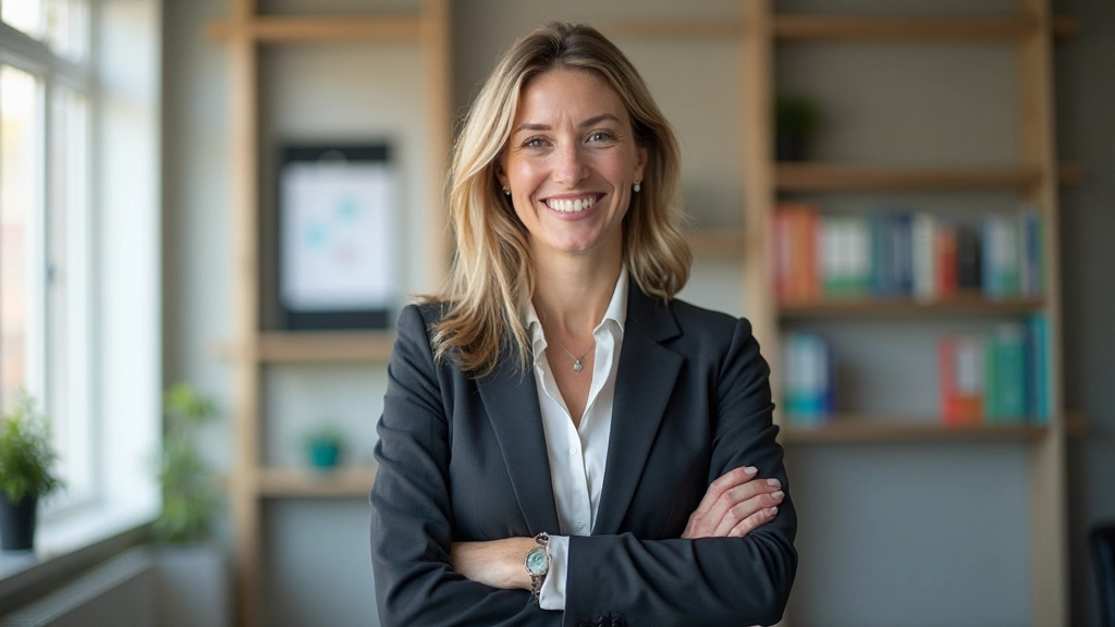 Groep professionals in succesvolle training met blije gezichten en vertrouwde interactie